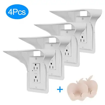 4PCS Switch Rack Tray Wall Bracket Bathroom Kitchen Rack Outlet Switch Shelf Wall Outlet Shelf Power Perch Easy Installation
4PCS Switch Rack Tray Wall Bracket Bathroom Kitchen Rack Outlet Switch Shelf Wall Outlet Shelf Power Perch Easy Installation