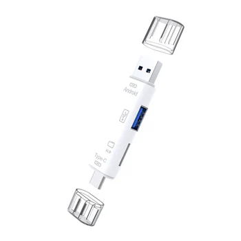 High Speed Micro USB OTG Universal Headers Card Reader For Android Extension Computer Type-c Android 3 In 1 TF
High Speed Micro USB OTG Universal Headers Card Reader For Android Extension Computer Type-c Android 3 In 1 TF