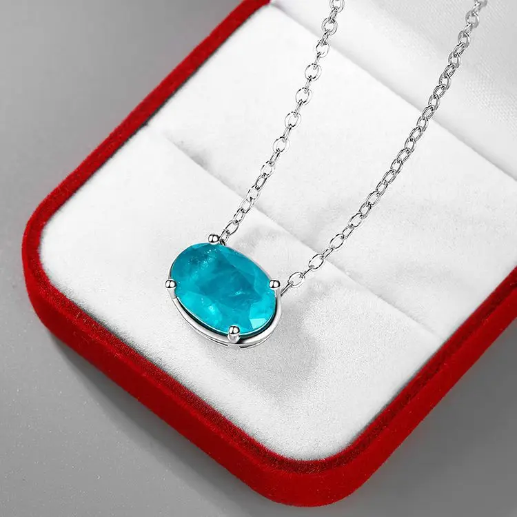 Funmode Oval Shape Blue Rhinestone CZ Charms Necklace Pendant For Women Dress Accessories pentagram FN92
Funmode Oval Shape Blue Rhinestone CZ Charms Necklace Pendant For Women Dress Accessories pentagram FN92