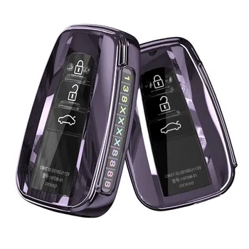 Case Soft Car Key Case TPU Is Suitable For Toyota Prius Camry Corolla C-HR CHR RAV4 Prado New Anti-Lost Number Plate
Case Soft Car Key Case TPU Is Suitable For Toyota Prius Camry Corolla C-HR CHR RAV4 Prado New Anti-Lost Number Plate