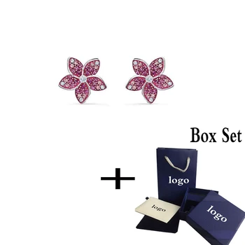 2020 Fashion Jewelry SWA New TROPICAL FLOWER Pierced Earrings Flower Shaped Colorful Zircon Earrings Ladies Luxury
2020 Fashion Jewelry SWA New TROPICAL FLOWER Pierced Earrings Flower Shaped Colorful Zircon Earrings Ladies Luxury