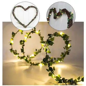 Led Rattan String Light Artificial Ivy Leaf Plants Vine Hanging Garland LED String Light Outdoors Wedding Home Garden Wall Decor
Led Rattan String Light Artificial Ivy Leaf Plants Vine Hanging Garland LED String Light Outdoors Wedding Home Garden Wall Decor