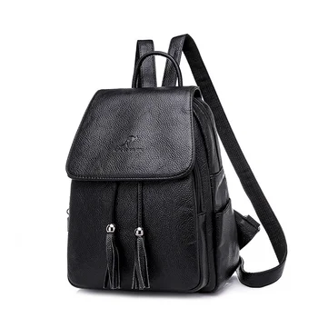 HuanLeDaiShu Korean Women's Bag Soft Leather Large Capacity Portable Women's Shoulder Bag Casual Fashion Ladies Backpack 
HuanLeDaiShu Korean Women's Bag Soft Leather Large Capacity Portable Women's Shoulder Bag Casual Fashion Ladies Backpack