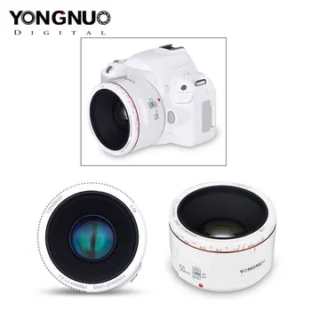 YONGNUO YN50mm F1.8 II Large Aperture Auto Focus Lens for Canon Bokeh Effect Lens for Canon EOS 70D 5D2 5D3 600D YN50mm Lens New
YONGNUO YN50mm F1.8 II Large Aperture Auto Focus Lens for Canon Bokeh Effect Lens for Canon EOS 70D 5D2 5D3 600D YN50mm Lens New