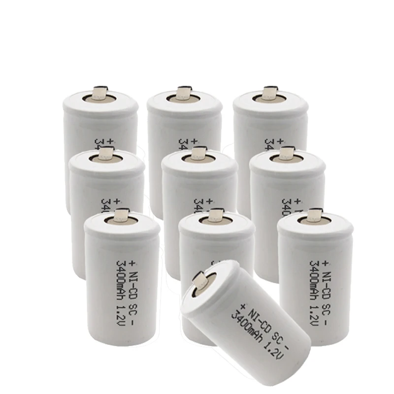 High quality 18pcs Sub SC 3400mAh NI-CD Rechargeable Battery 1.2V with tab 3400mAh for electrical tools Free shipping
High quality 18pcs Sub SC 3400mAh NI-CD Rechargeable Battery 1.2V with tab 3400mAh for electrical tools Free shipping
