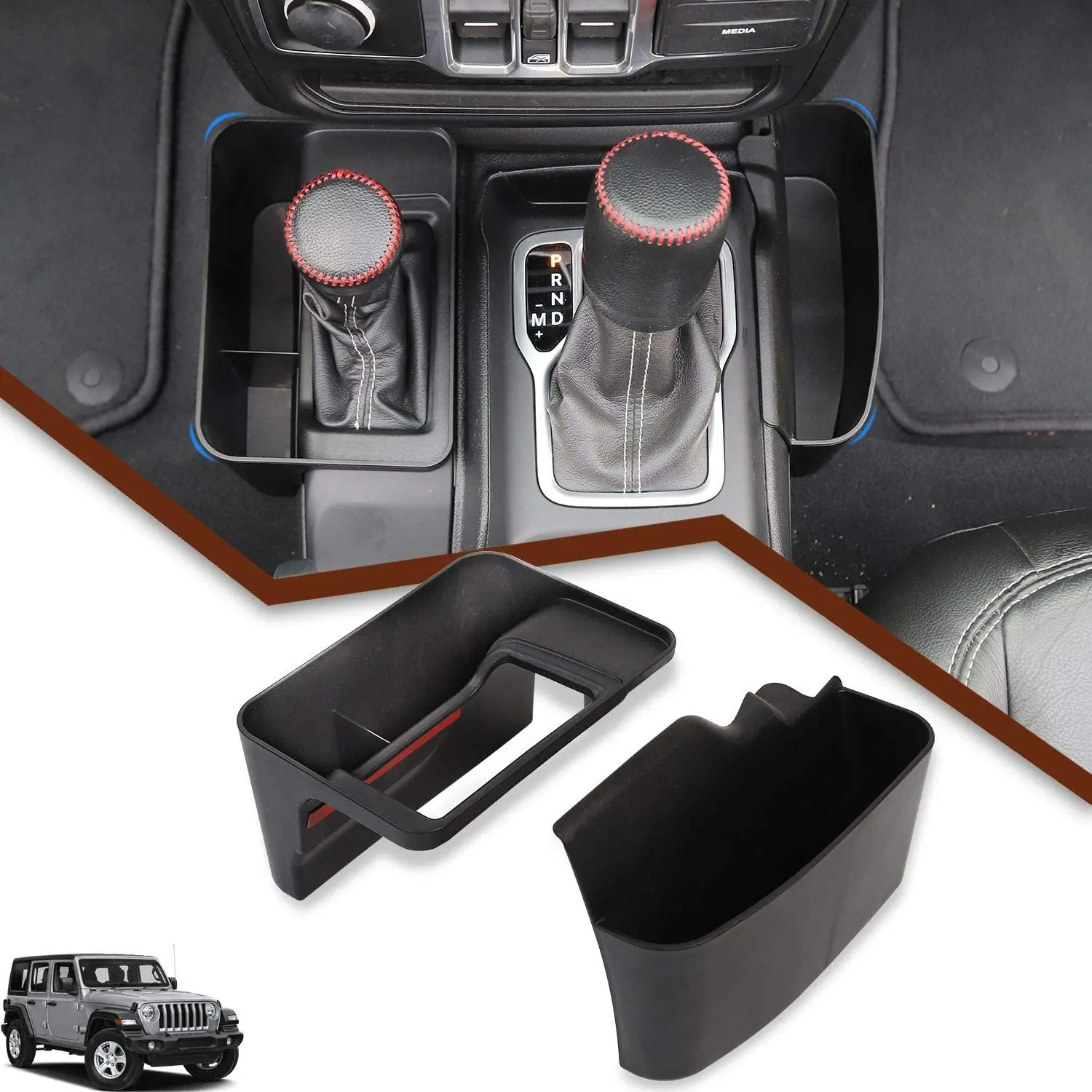 Gear Shifter Console Storage Box For Jeep Wrangler JL JLU & Gladiator JT 2018-2021 Phone Storage Compartment Car Accessories
Gear Shifter Console Storage Box For Jeep Wrangler JL JLU & Gladiator JT 2018-2021 Phone Storage Compartment Car Accessories