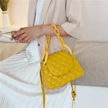2020 Candy Color Chain Solid Color Travel Fashion Luxury Shoulder Handbags Quilted Threads PU Leather Crossbody Bags For Women 
2020 Candy Color Chain Solid Color Travel Fashion Luxury Shoulder Handbags Quilted Threads PU Leather Crossbody Bags For Women