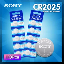 10pcs SONY CR2025 3V 100% Lithium Battery For Watch Remote Control Calculator CR2025 2025 button cell coin batteries
10pcs SONY CR2025 3V 100% Lithium Battery For Watch Remote Control Calculator CR2025 2025 button cell coin batteries