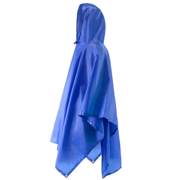 3 in 1 Adults Hooded Raincoat Outdoor Poncho Rain Cape Cover Camping Tent Mat Splashing Anti-oil Isolation Clothing Unisex
3 in 1 Adults Hooded Raincoat Outdoor Poncho Rain Cape Cover Camping Tent Mat Splashing Anti-oil Isolation Clothing Unisex
