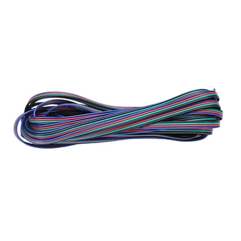 5M 4-Pin RGB LED Extension Wire Connector Cable Cord For 3528 5050 RGB Strip (Color: Blue)
5M 4-Pin RGB LED Extension Wire Connector Cable Cord For 3528 5050 RGB Strip (Color: Blue)