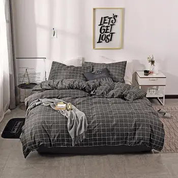 Fashion Home Bedding Set Duvet Cover Pillowcases for Women Girls Boys Plaid Striped Ins Chic Twin Queen King Size Bedclothes
Fashion Home Bedding Set Duvet Cover Pillowcases for Women Girls Boys Plaid Striped Ins Chic Twin Queen King Size Bedclothes