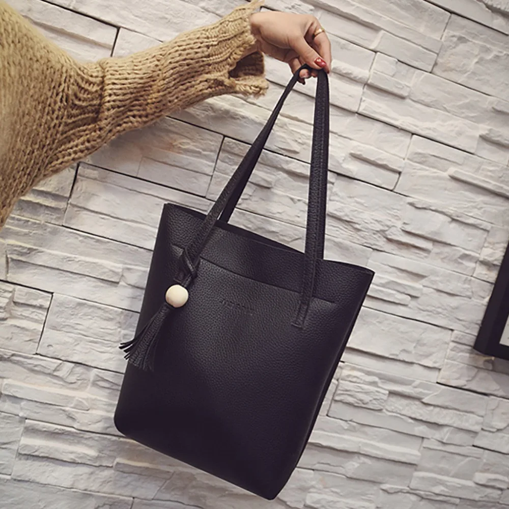 for women 2019 women tassel leather messenger shoulder clutch