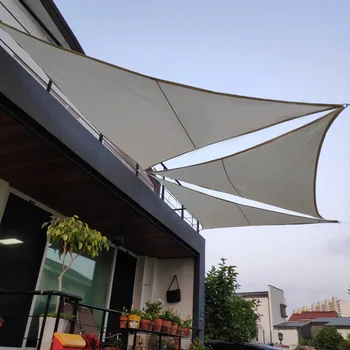 

Triangle Sun Shelter Awning Canopy Shelters Anti-UV Sun Shade Sail Waterproof Tent Tarp Portable Outdoor Camping Picnic Cloth