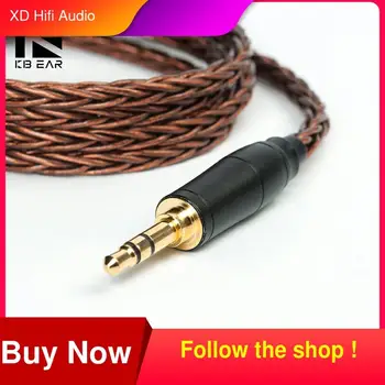 KBEAR 8 Core Oxygen Free Balanced Cable 2.5/3.5/4.4MM 3.5MM MMCX 2.5MM /2PIN/QDC/TFZ For BLON BL-05 BL03 ZSX ZS10 V90 PRO
KBEAR 8 Core Oxygen Free Balanced Cable 2.5/3.5/4.4MM 3.5MM MMCX 2.5MM /2PIN/QDC/TFZ For BLON BL-05 BL03 ZSX ZS10 V90 PRO