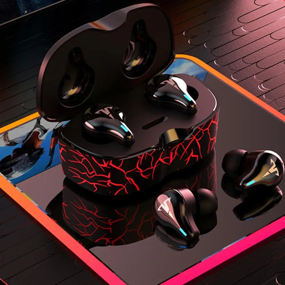 Новые наушники-вкладыши TWS Bluetooth V5.1 наушники 8D стерео низкой задержкой