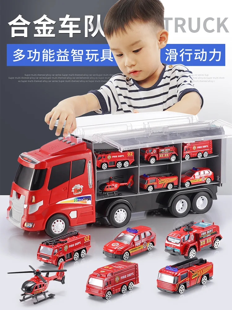 Children Model Plane Toy Large Size Boy Firefighting Engineering Inertia Car Metal Car Police Car Set Baby
Children Model Plane Toy Large Size Boy Firefighting Engineering Inertia Car Metal Car Police Car Set Baby