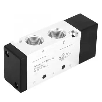 High Quality 4A310-10 2 Position 5 Way Pneumatic Air Valve Inlet/Outlet PT3/8in Electric Valve
High Quality 4A310-10 2 Position 5 Way Pneumatic Air Valve Inlet/Outlet PT3/8in Electric Valve