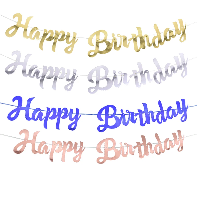 1set Shining Surface Paper Happy Birthday Banner Rose Gold Silver Blue Letter Bunting Garland for Kids Birthday Party Decoration
1set Shining Surface Paper Happy Birthday Banner Rose Gold Silver Blue Letter Bunting Garland for Kids Birthday Party Decoration