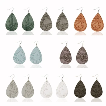 8 Pairs Buffalo Leather Earrings Set For Women Floral Jewelry 2020 Fashion Soft Long Hanging Drop Earing Drop Shipping Wholesale
8 Pairs Buffalo Leather Earrings Set For Women Floral Jewelry 2020 Fashion Soft Long Hanging Drop Earing Drop Shipping Wholesale