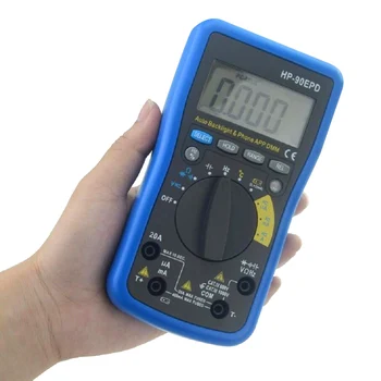 Digital Multimeter HP-90EPD Multi-tester Auto Range Ohmmeter Voltage AC DC Resistance Current Capacity Tester JA55
Digital Multimeter HP-90EPD Multi-tester Auto Range Ohmmeter Voltage AC DC Resistance Current Capacity Tester JA55