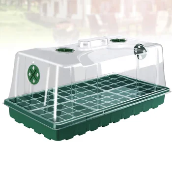 1 Set Succulent Planter Flower Growing Case Plastic Seedling Box Breathable Planting Plate for Office Shop Dorm
1 Set Succulent Planter Flower Growing Case Plastic Seedling Box Breathable Planting Plate for Office Shop Dorm