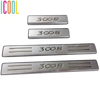 High quality Car Door Sill Scuff Plate Threshold Plate Cover Trim Car Styling Protector 4pcs For Peugeot 3008 GT 2017-2019
High quality Car Door Sill Scuff Plate Threshold Plate Cover Trim Car Styling Protector 4pcs For Peugeot 3008 GT 2017-2019