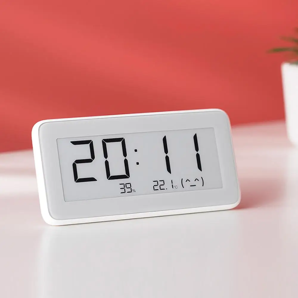 Xiaomi Mijia BT4.0 Wireless Smart Electric Digital clock Indoor&Outdoor Hygrometer Thermometer LCD Temperature Measuring Tools
Xiaomi Mijia BT4.0 Wireless Smart Electric Digital clock Indoor&Outdoor Hygrometer Thermometer LCD Temperature Measuring Tools