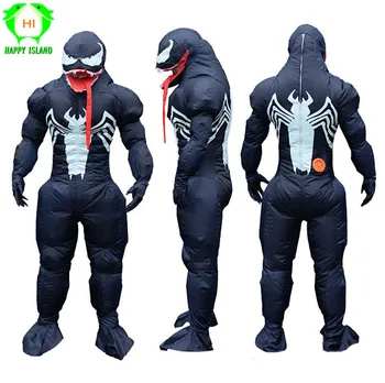 Newest Adults Inflatable Venom Costume Movies Cosplay Costume Halloween Funny Party Dress Unisex Muscle Costume for Woman Man
Newest Adults Inflatable Venom Costume Movies Cosplay Costume Halloween Funny Party Dress Unisex Muscle Costume for Woman Man