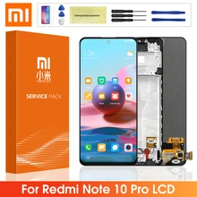 Écran tactile LCD Original, pour Xiaomi Redmi Note 10 Pro M2101K6G M2101K6R, pièces de rechange pour Redmi Note 10 Pro Global=