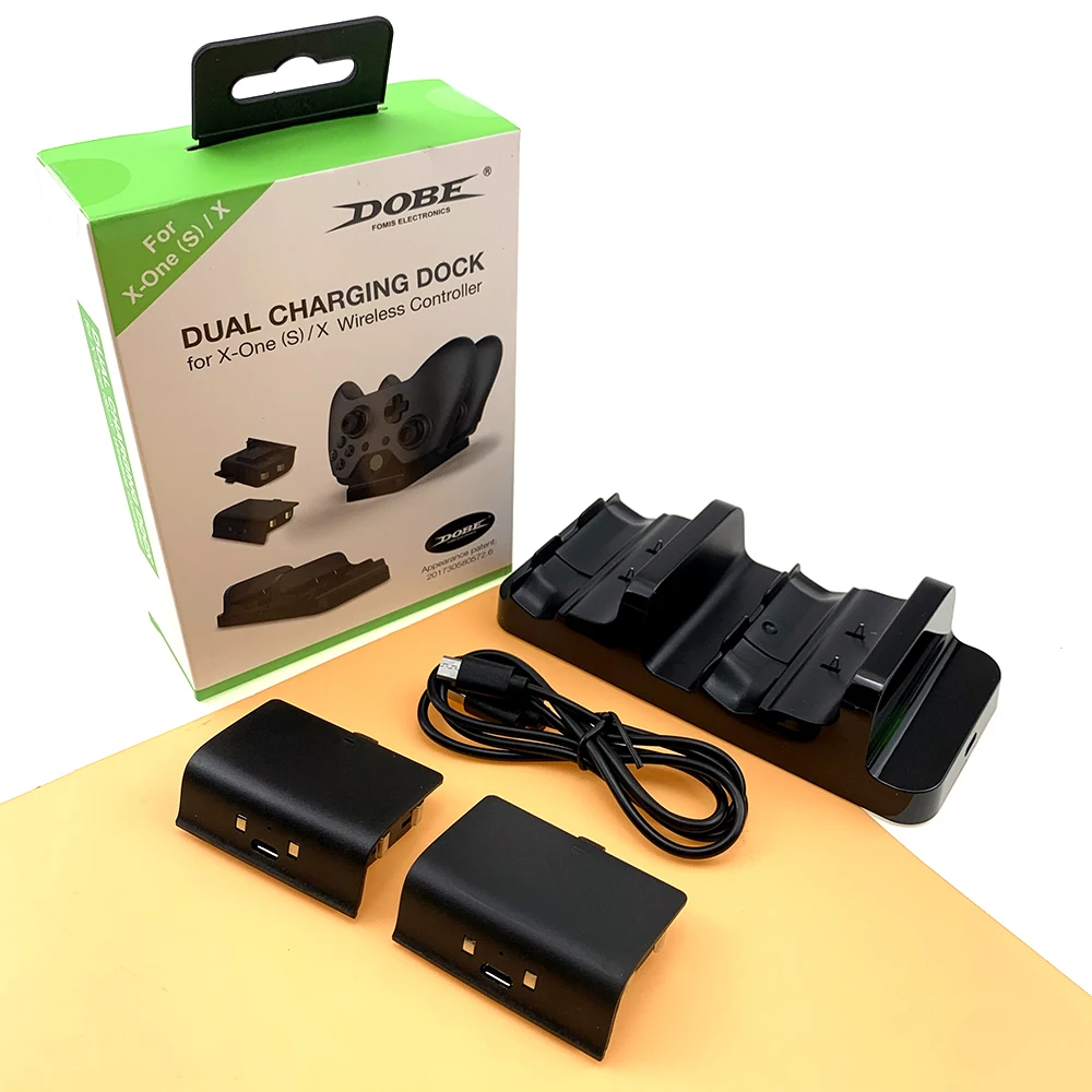 Новая Док станция для зарядки 3 в 1 + 2 аккумулятора USB кабель XBOX ONE аксессуары