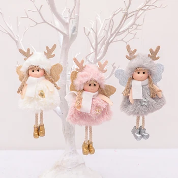Christmas Little Angel Pendant Cute Mini Plush Angel Girl Pendant Christmas Tree Pendants Christmas Decoration
Christmas Little Angel Pendant Cute Mini Plush Angel Girl Pendant Christmas Tree Pendants Christmas Decoration