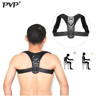 Adjustable Back Posture Corrector Clavicle Spine Back Shoulder Lumbar Brace Support Belt Posture Correction Prevents Slouching
Adjustable Back Posture Corrector Clavicle Spine Back Shoulder Lumbar Brace Support Belt Posture Correction Prevents Slouching