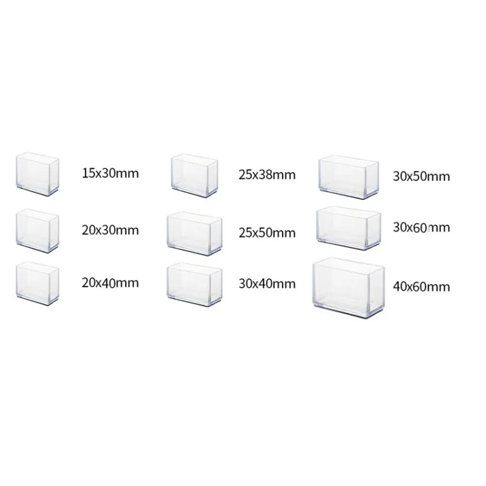 12 X Rubber Chair Leg Rectangle Covers Furniture Table Feet Floor Protectors Wear-resistant Chairs Table Leg Cap Cover Protector
12 X Rubber Chair Leg Rectangle Covers Furniture Table Feet Floor Protectors Wear-resistant Chairs Table Leg Cap Cover Protector
