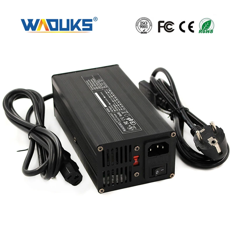 29.2V 12A LiFePO4 Battery Smart Charger For 8S 24V LiFePO4 Battery Pack Smart Charge Input 100VAC-240VAC
29.2V 12A LiFePO4 Battery Smart Charger For 8S 24V LiFePO4 Battery Pack Smart Charge Input 100VAC-240VAC