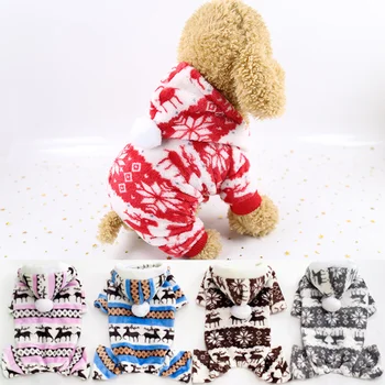 Pet Dog Warm Clothes Puppy Jumpsuit Hoodie Coat Doggy Apparel comfortable christmas dog clothes for samll animals pet clothes 
Pet Dog Warm Clothes Puppy Jumpsuit Hoodie Coat Doggy Apparel comfortable christmas dog clothes for samll animals pet clothes