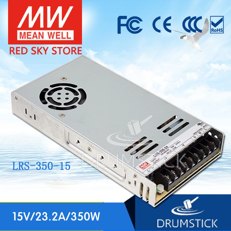 Ship from USA MEAN WELL LRS-350-15 15V 23.2A meanwell LRS-350 15V 348W Single Output Switching Power Supply
Ship from USA MEAN WELL LRS-350-15 15V 23.2A meanwell LRS-350 15V 348W Single Output Switching Power Supply