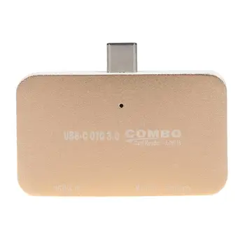 USB Type-C OTG Card Reader Type-C TF Memory Card USB3.0 Smart Card Reader for PC Operation Simple Conveninently Useful
USB Type-C OTG Card Reader Type-C TF Memory Card USB3.0 Smart Card Reader for PC Operation Simple Conveninently Useful