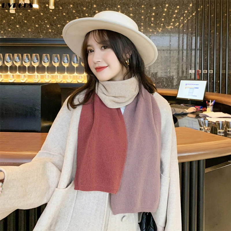 Autumn and winter new rainbow cashmere knitted matching color scarf thickening warm fashion casual shawl decoration ladies scarf
Autumn and winter new rainbow cashmere knitted matching color scarf thickening warm fashion casual shawl decoration ladies scarf