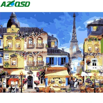 AZQSD Paint By Numbers Adults Landscape DIY Unframe Decoration Drawing By Numbers Set Building Acrylic Paint Handpainted Gift
AZQSD Paint By Numbers Adults Landscape DIY Unframe Decoration Drawing By Numbers Set Building Acrylic Paint Handpainted Gift