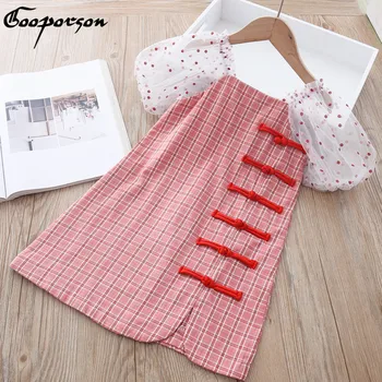 Gooporson Summer Kids Dresses for Girls Vestidos Cute Plaid Mesh Short Sleeve Princess Dress Fashion Toddler Children Clothes
Gooporson Summer Kids Dresses for Girls Vestidos Cute Plaid Mesh Short Sleeve Princess Dress Fashion Toddler Children Clothes