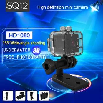 Mini Camcorders SQ12 Motion Smart Remote HD Voice Recording DV Small Camera Aerial Recorder 1080P Surveillance Camera Diving
Mini Camcorders SQ12 Motion Smart Remote HD Voice Recording DV Small Camera Aerial Recorder 1080P Surveillance Camera Diving
