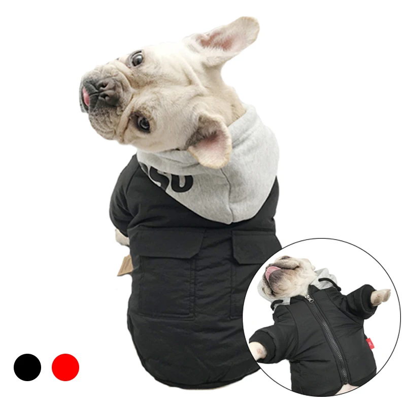 Cotton Dog Jacket for French Bulldog Winter Warm Dog Coat Costume Puppy Clothes Hoodies Clothing Yorkshire ropa para perro 
Cotton Dog Jacket for French Bulldog Winter Warm Dog Coat Costume Puppy Clothes Hoodies Clothing Yorkshire ropa para perro