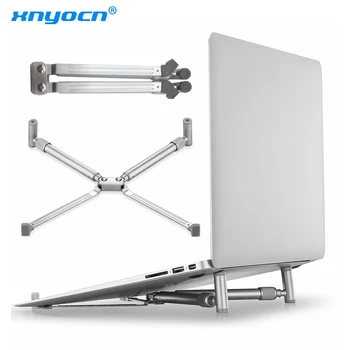 Aluminium Portable Foldable Laptop Stand Adjustable Ergonomic Notebook Riser Ventilated Cooling Holder for MacBook Pro Air Mini
Aluminium Portable Foldable Laptop Stand Adjustable Ergonomic Notebook Riser Ventilated Cooling Holder for MacBook Pro Air Mini