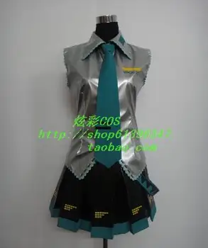 Hatsune Miku Cosplay Costume Dress Girl Cloth any size Vocaloid Super Alloy 
Hatsune Miku Cosplay Costume Dress Girl Cloth any size Vocaloid Super Alloy