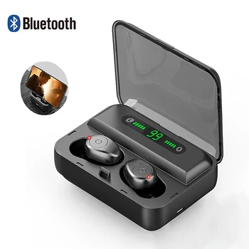 Bluetooth Earphone A6S wireless Earphone LED Display IPX7 Waterproof Headset Mini Earbuds Button control with1200mAh Power
Bluetooth Earphone A6S wireless Earphone LED Display IPX7 Waterproof Headset Mini Earbuds Button control with1200mAh Power