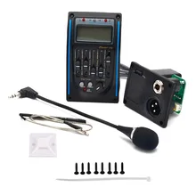 LC-5 5-Band Acoustic Guitar Preamp EQ LCD Tuner Piezo Pickup Equalizer With Mic W/ Mic Five-segment Playing Board Adjust Sound
LC-5 5-Band Acoustic Guitar Preamp EQ LCD Tuner Piezo Pickup Equalizer With Mic W/ Mic Five-segment Playing Board Adjust Sound