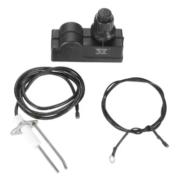 36" Push Button Ignition Assembly Kit with 2 Outlet and Ground Wire for Fire Pit Gas Burner System BBQ Grill Heater
36" Push Button Ignition Assembly Kit with 2 Outlet and Ground Wire for Fire Pit Gas Burner System BBQ Grill Heater