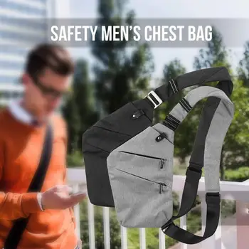 Men Travel Business Bag Burglarproof Shoulder Bag Holster Anti Theft Security Strap Digital Storage Chest Bags
Men Travel Business Bag Burglarproof Shoulder Bag Holster Anti Theft Security Strap Digital Storage Chest Bags