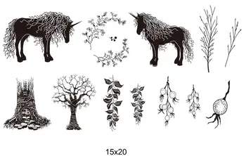 Unicorn tree flower Clear Silicone Stamp / seal for DIY Scrapbooking / Album Decorative Clear Stamp Sheets A212
Unicorn tree flower Clear Silicone Stamp / seal for DIY Scrapbooking / Album Decorative Clear Stamp Sheets A212