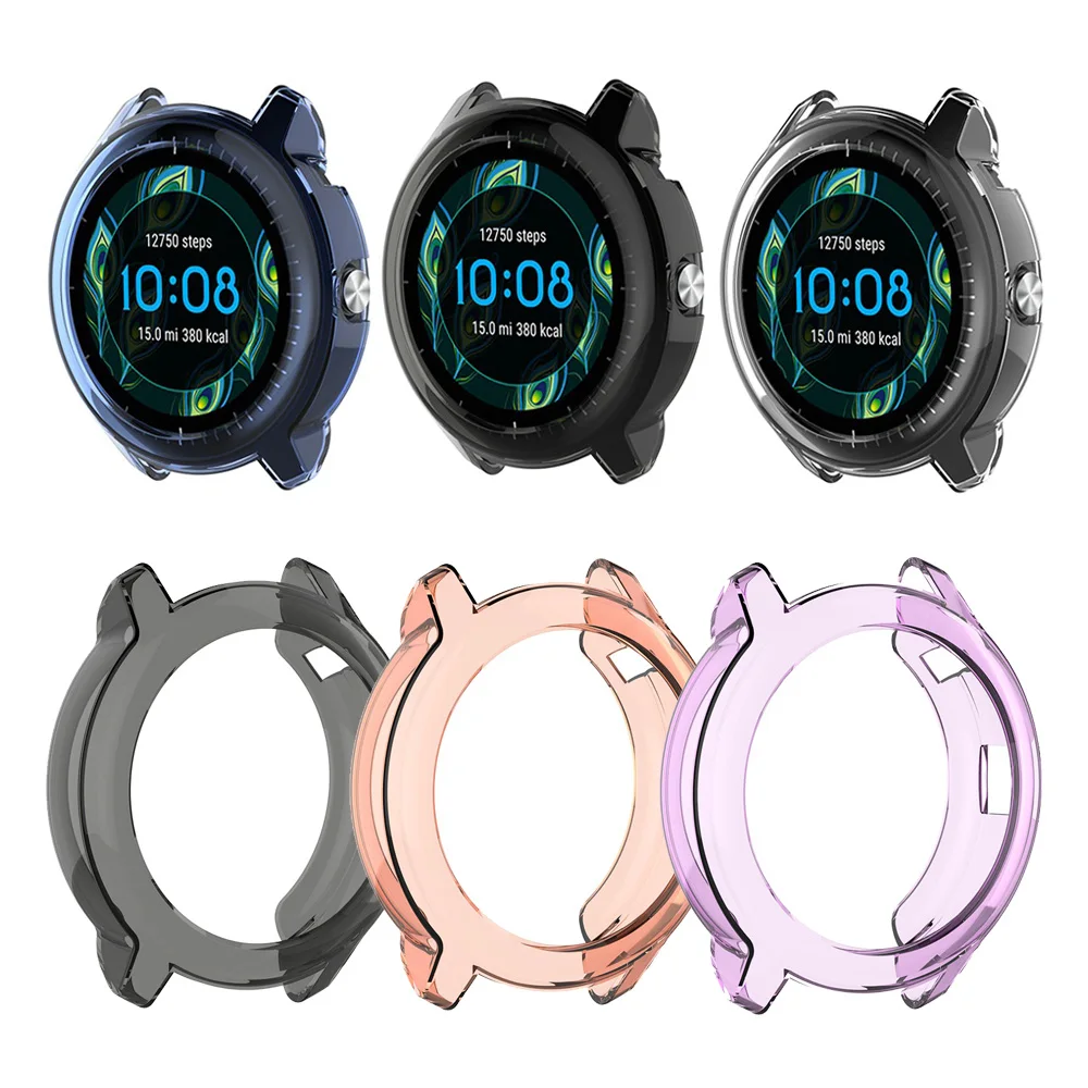 Fashion Smart Watch TPU Transparent Shockproof Protective Frame Case for Garmin Vivoactive 3 Music Watch Cover Protector Shell
Fashion Smart Watch TPU Transparent Shockproof Protective Frame Case for Garmin Vivoactive 3 Music Watch Cover Protector Shell
